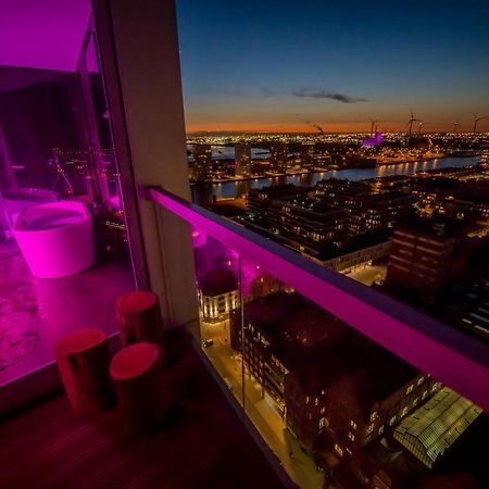 Appartamento SkyNooz-exclusive privé wellness penthouse Anversa Esterno foto