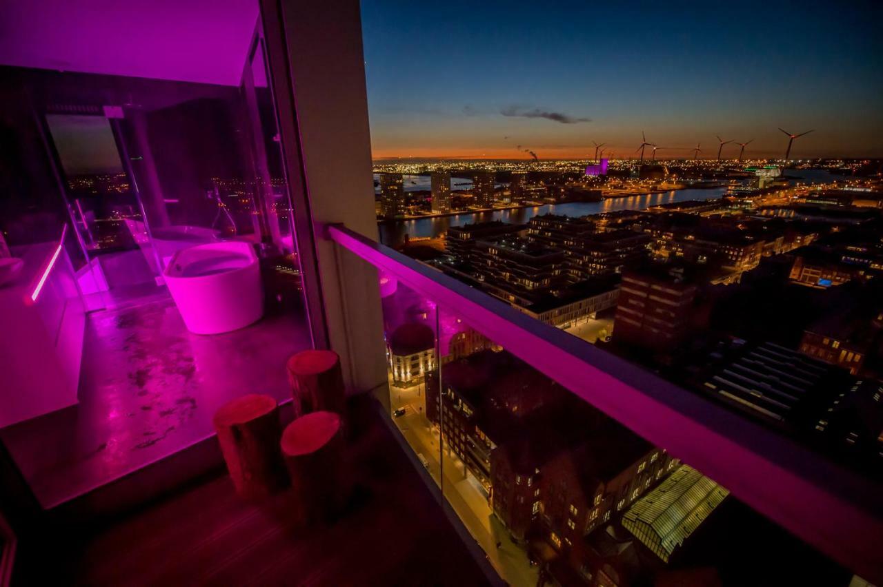 Appartamento SkyNooz-exclusive privé wellness penthouse Anversa Esterno foto