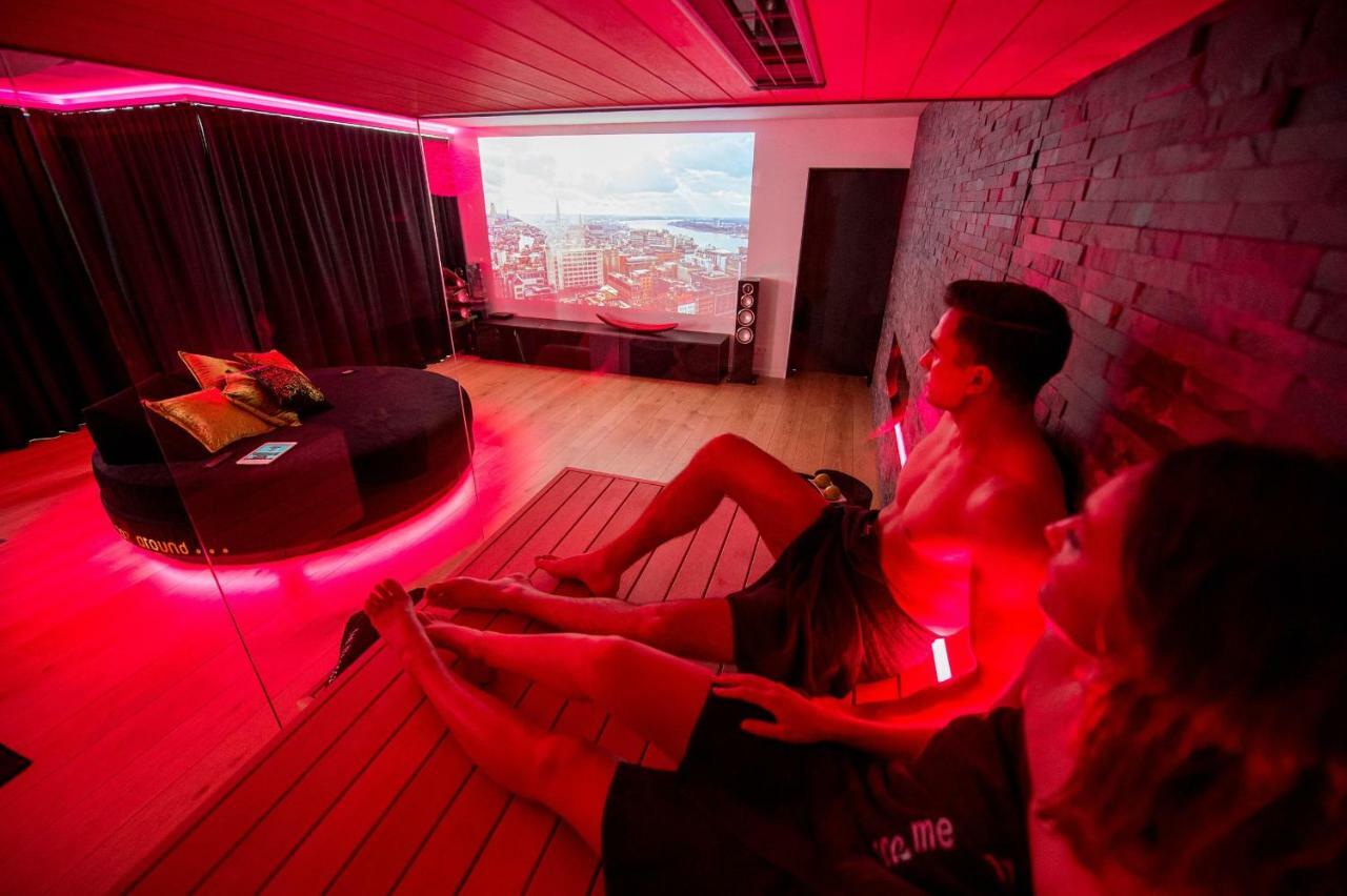 Appartamento SkyNooz-exclusive privé wellness penthouse Anversa Esterno foto