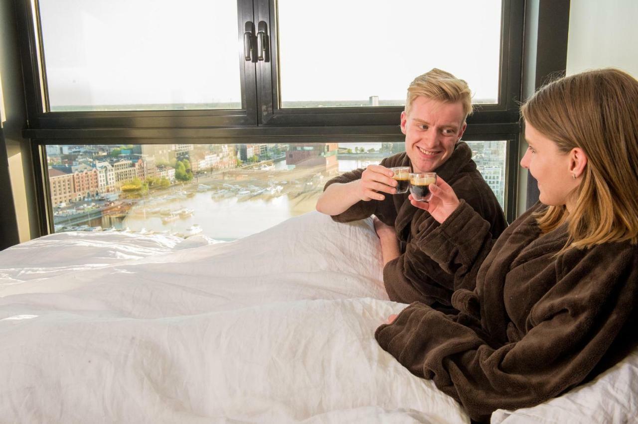 Appartamento SkyNooz-exclusive privé wellness penthouse Anversa Esterno foto